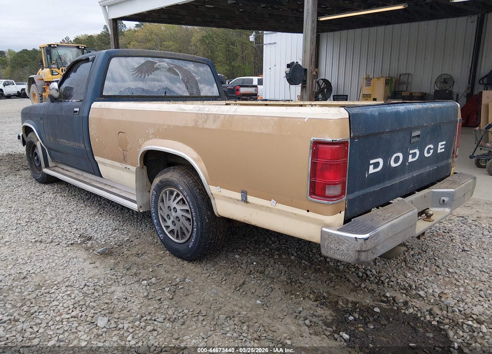 1987 DODGE DAKOTA VIN: 1B7GN14M9HS322669