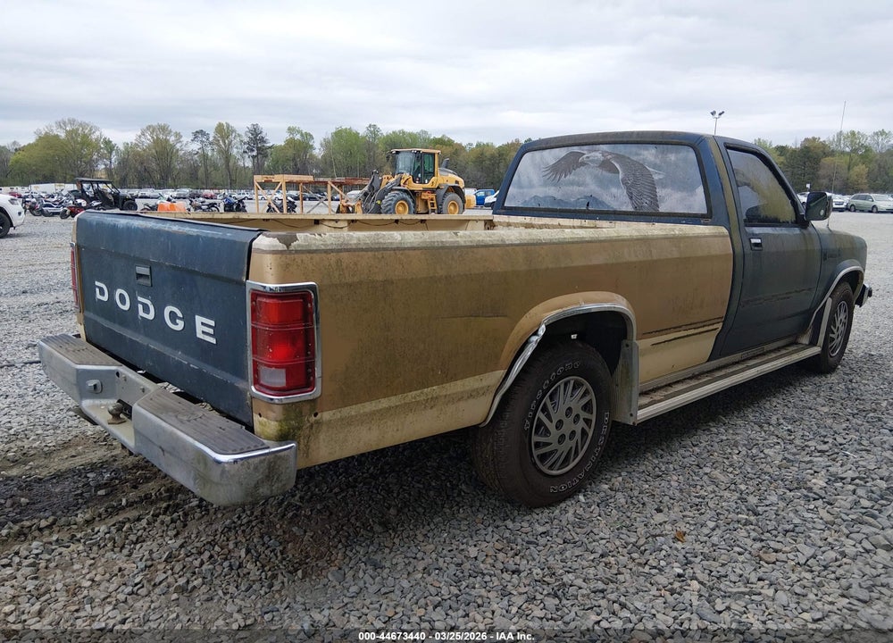 1987 DODGE DAKOTA VIN: 1B7GN14M9HS322669