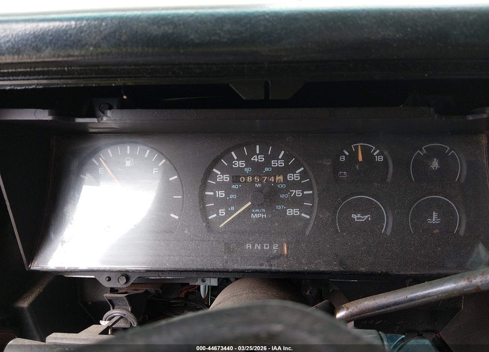 1987 DODGE DAKOTA VIN: 1B7GN14M9HS322669