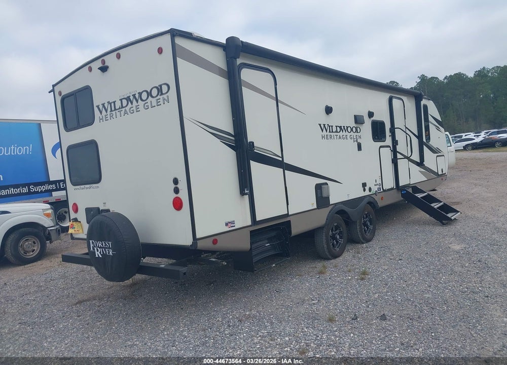 2022 WILDWOOD HERITAGE GLEN HL SER VIN: 4X4TWBB25NU023628