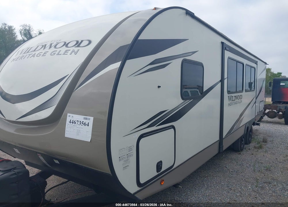 2022 WILDWOOD HERITAGE GLEN HL SER VIN: 4X4TWBB25NU023628