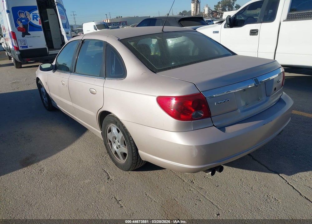 2003 SATURN L-SERIES L300 VIN: 1G8JW54R93Y504040