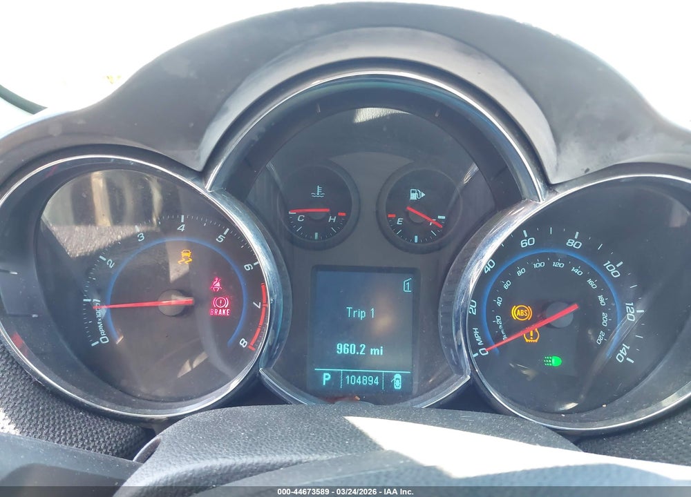 2011 CHEVROLET CRUZE 1LT VIN: 1G1PF5S91B7280570