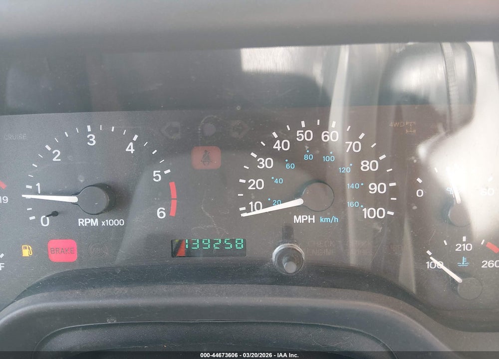 1998 JEEP WRANGLER SPORT VIN: 1J4FY19S1WP720186