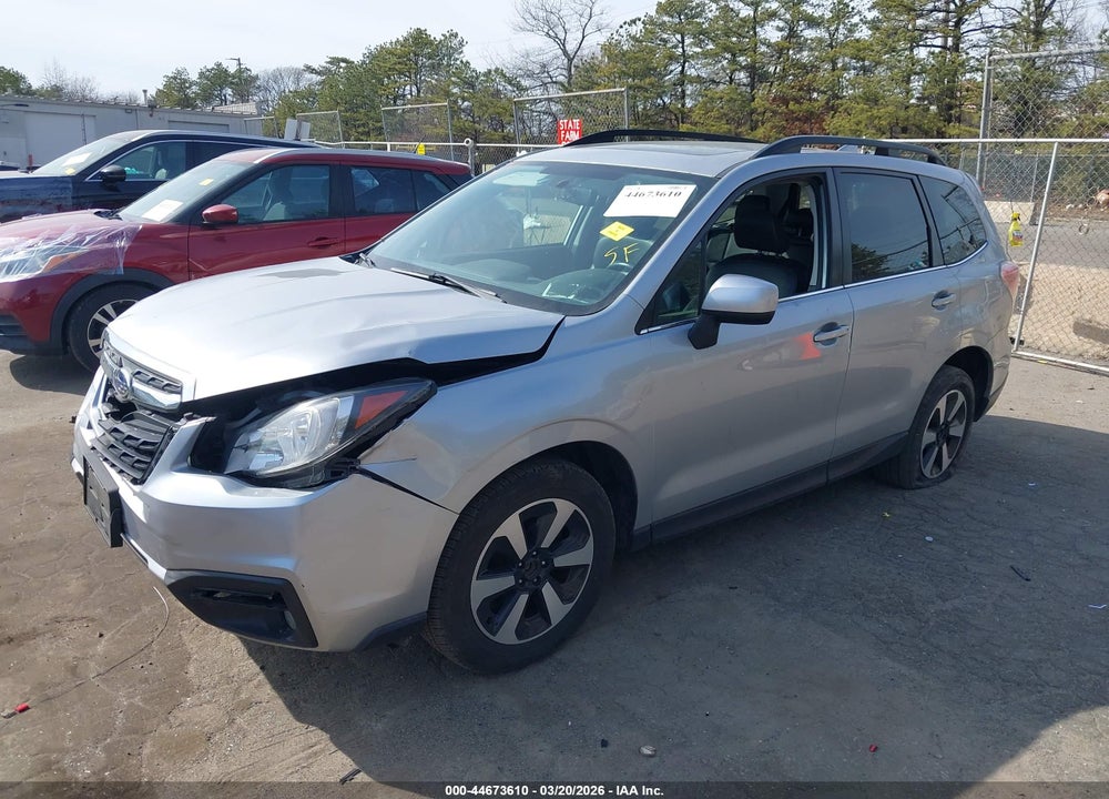 2018 SUBARU FORESTER 2.5I LIMITED VIN: JF2SJAJC4JH559477