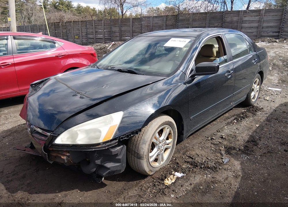 2007 HONDA ACCORD 2.4 EX VIN: 1HGCM56817A040895