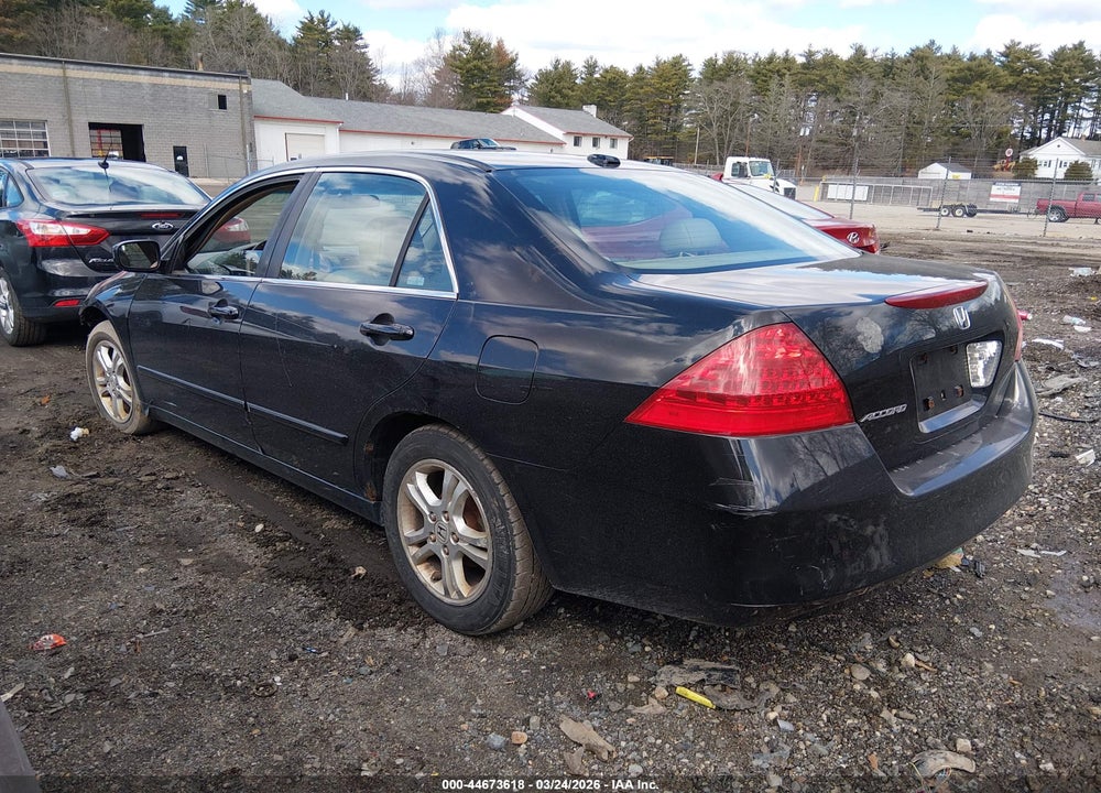 2007 HONDA ACCORD 2.4 EX VIN: 1HGCM56817A040895