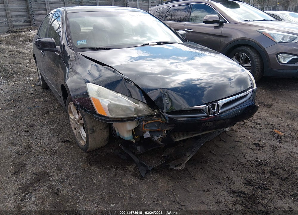 2007 HONDA ACCORD 2.4 EX VIN: 1HGCM56817A040895