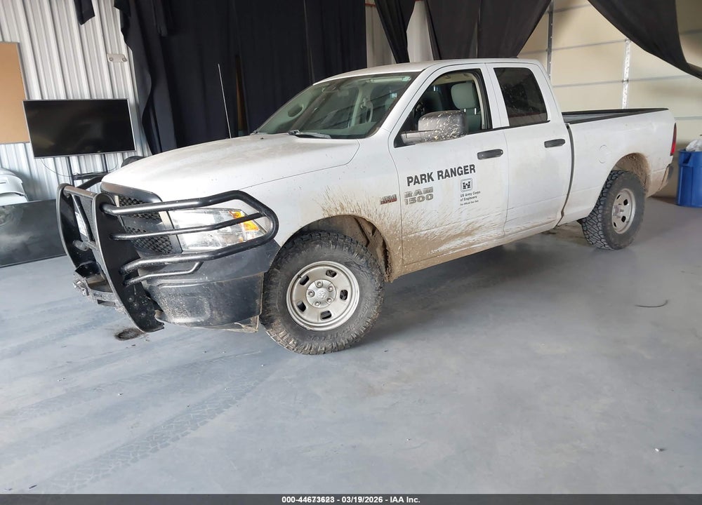 2018 RAM 1500 TRADESMAN  4X4 6'4 BOX VIN: 1C6RR7FT6JS289549