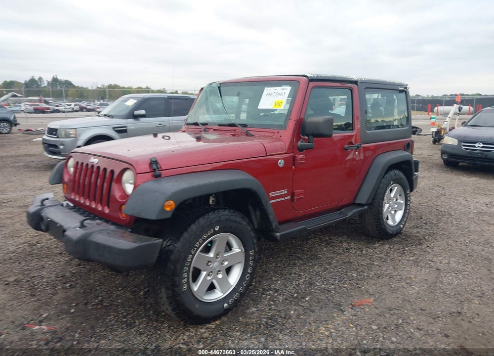 2012 JEEP WRANGLER SPORT VIN: 1C4AJWAG3CL286400