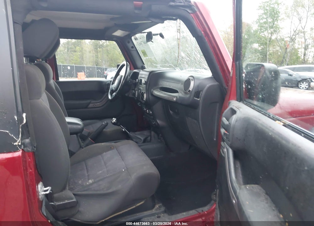 2012 JEEP WRANGLER SPORT VIN: 1C4AJWAG3CL286400