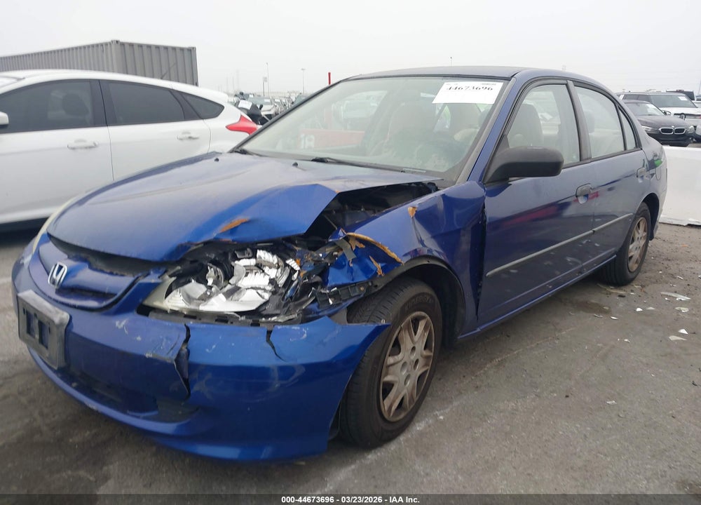 2004 HONDA CIVIC VP VIN: 1HGES16314L011568