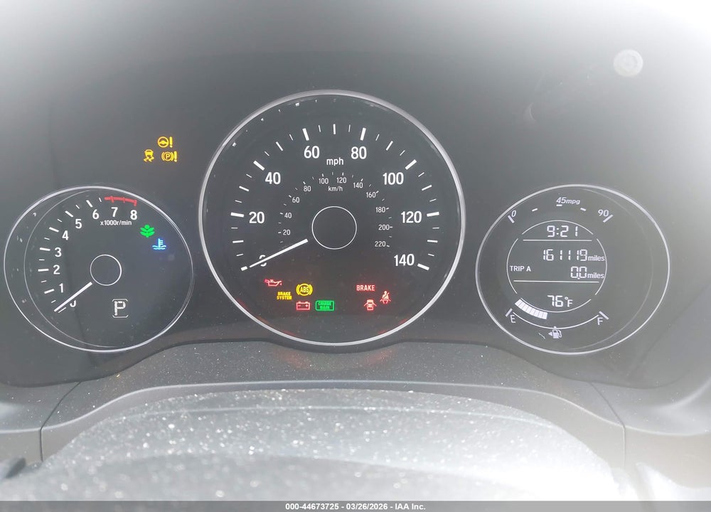 2018 HONDA HR-V LX VIN: 3CZRU6H34JG717764