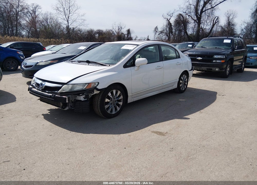 2010 HONDA CIVIC EX-L VIN: 2HGFA1F90AH521754