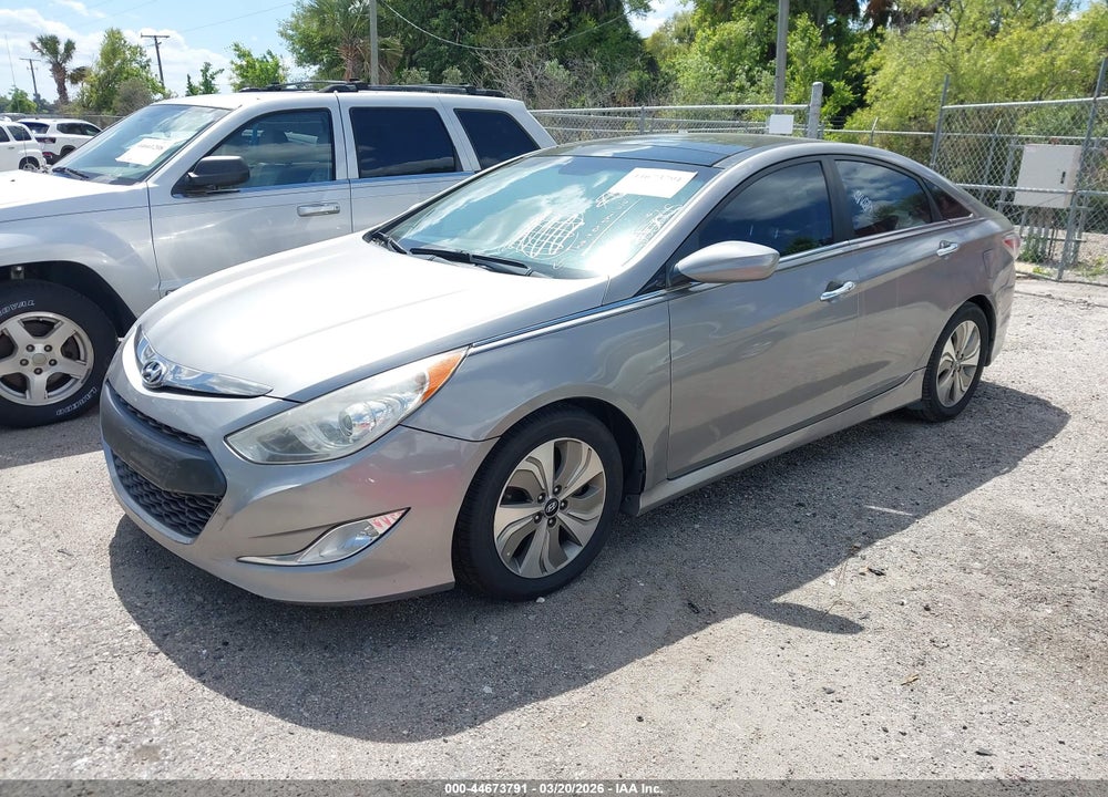 2014 HYUNDAI SONATA HYBRID LIMITED VIN: KMHEC4A46EA103068
