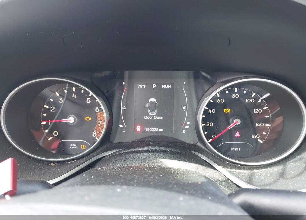 2018 JEEP COMPASS LATITUDE FWD VIN: 3C4NJCBBXJT263166