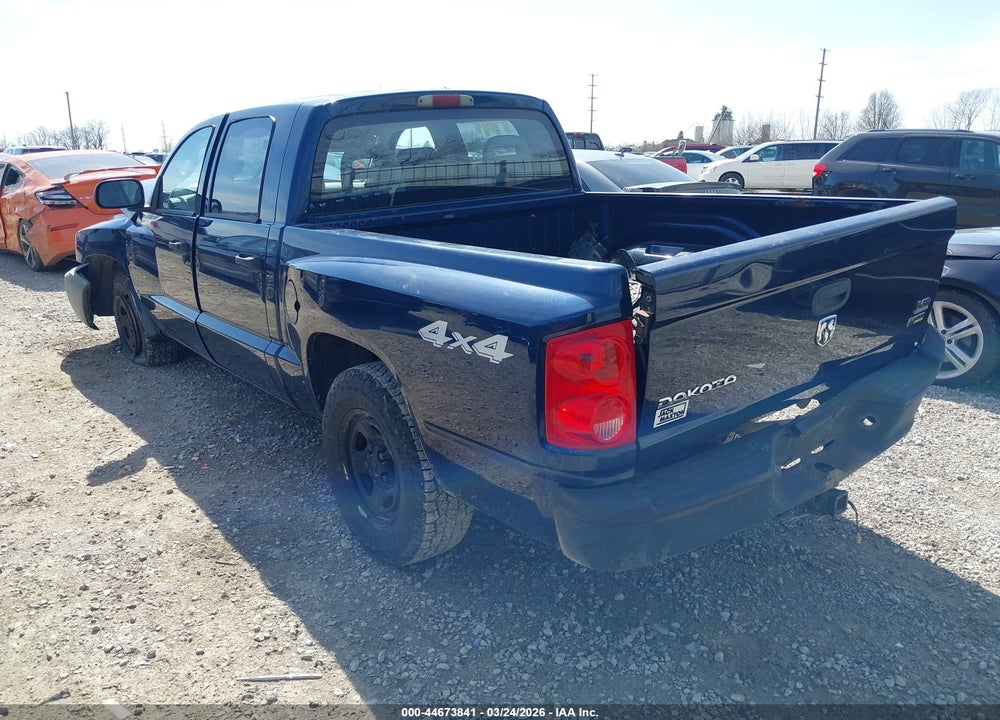 2007 DODGE DAKOTA ST VIN: 1D3HW28P67S172084
