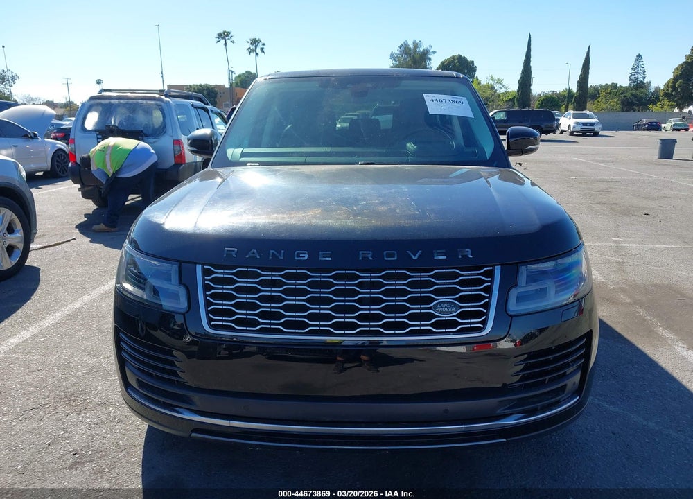 2018 LAND ROVER RANGE ROVER 3.0L V6 SUPERCHARGED HSE VIN: SALGS2SV0JA514478