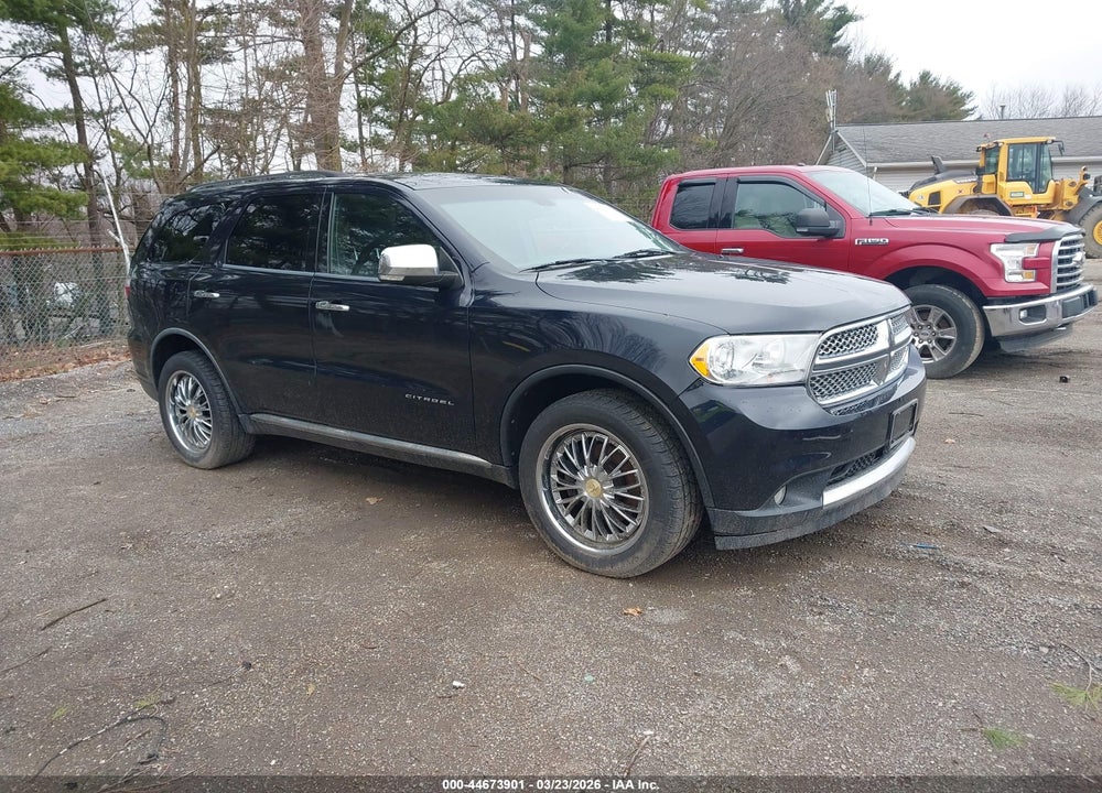 2011 DODGE DURANGO CITADEL VIN: 1D4SE5GT2BC693519