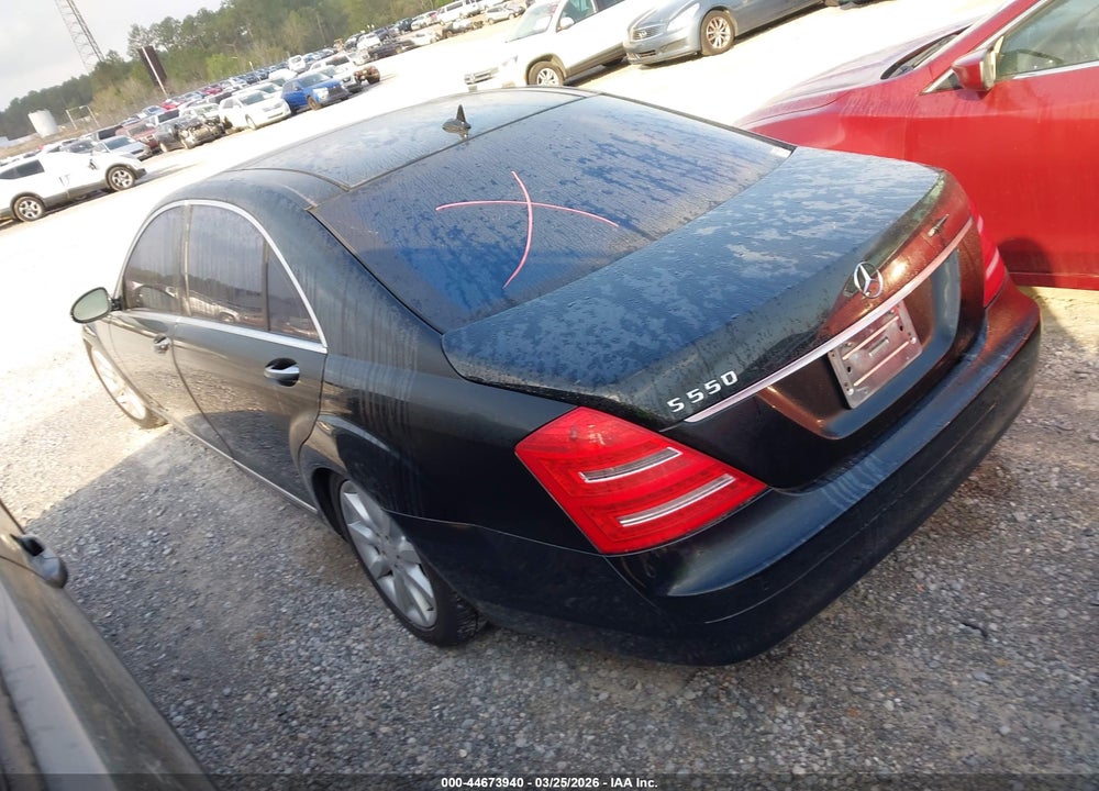 2007 MERCEDES-BENZ S 550 VIN: WDDNG71X87A098453