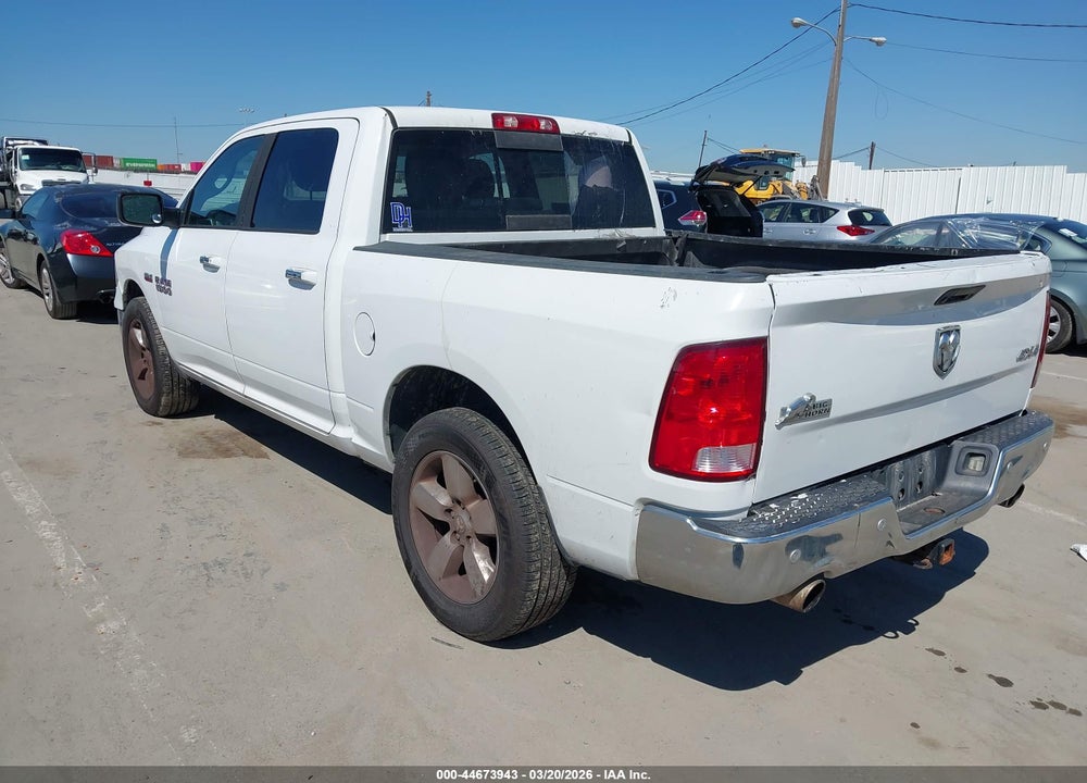 2017 RAM 1500 BIG HORN  4X4 5'7 BOX VIN: 3C6RR7LTXHG543396