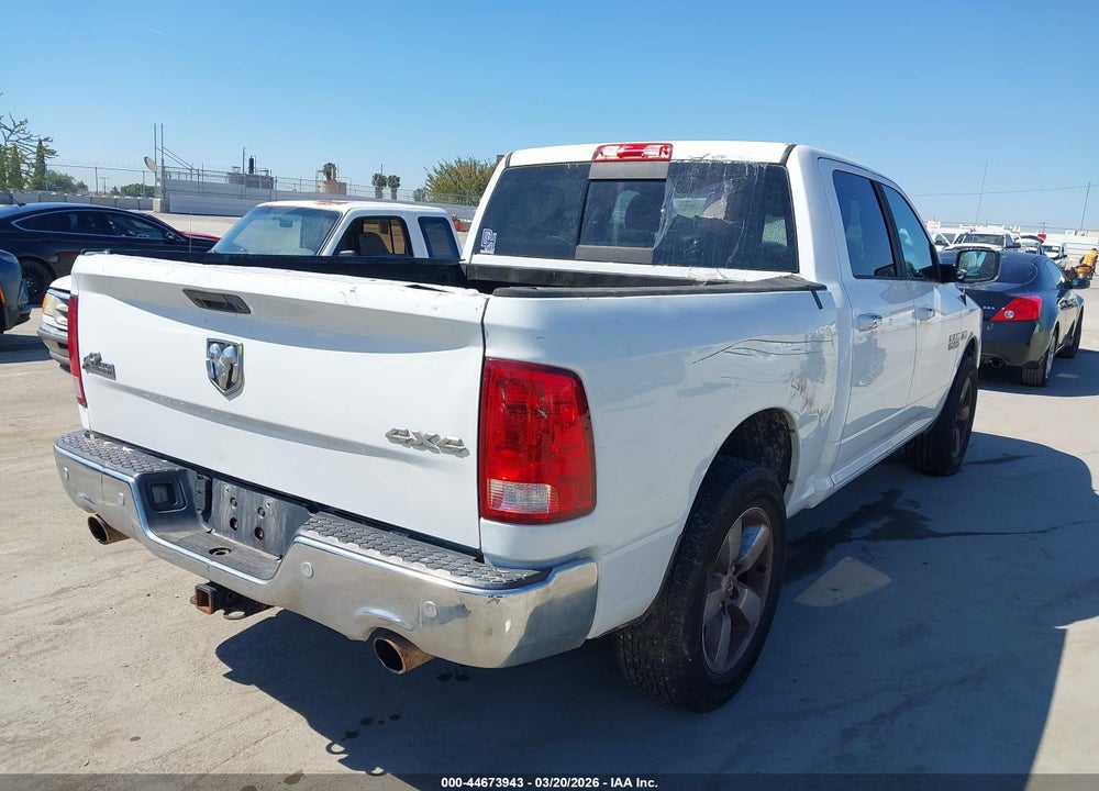 2017 RAM 1500 BIG HORN  4X4 5'7 BOX VIN: 3C6RR7LTXHG543396
