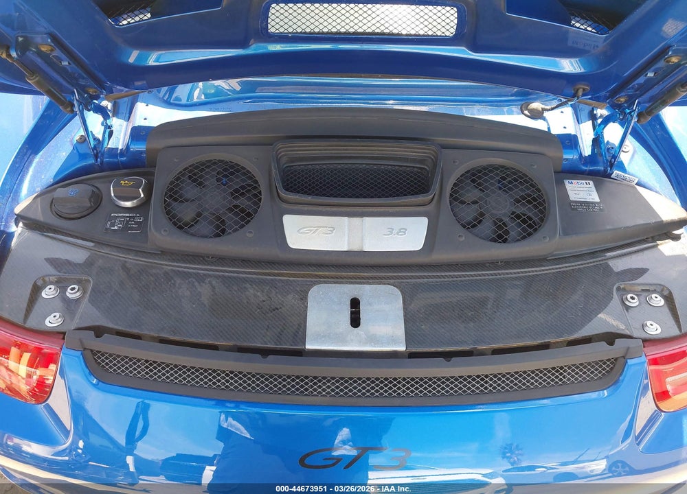 2014 PORSCHE 911 GT3 VIN: WP0AC2A97ES183610
