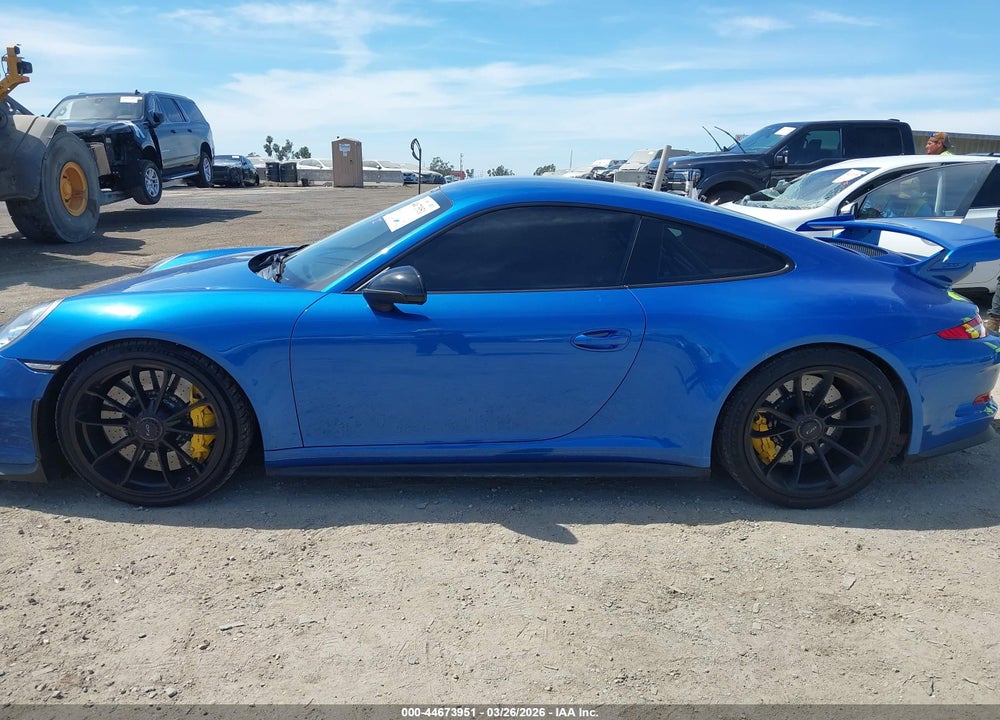2014 PORSCHE 911 GT3 VIN: WP0AC2A97ES183610