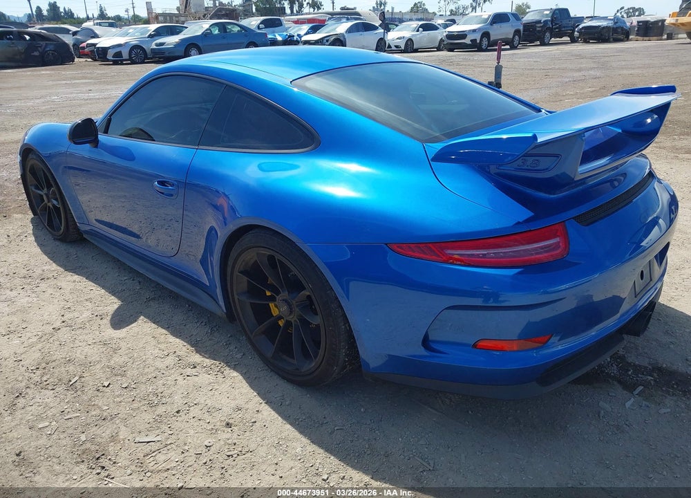 2014 PORSCHE 911 GT3 VIN: WP0AC2A97ES183610