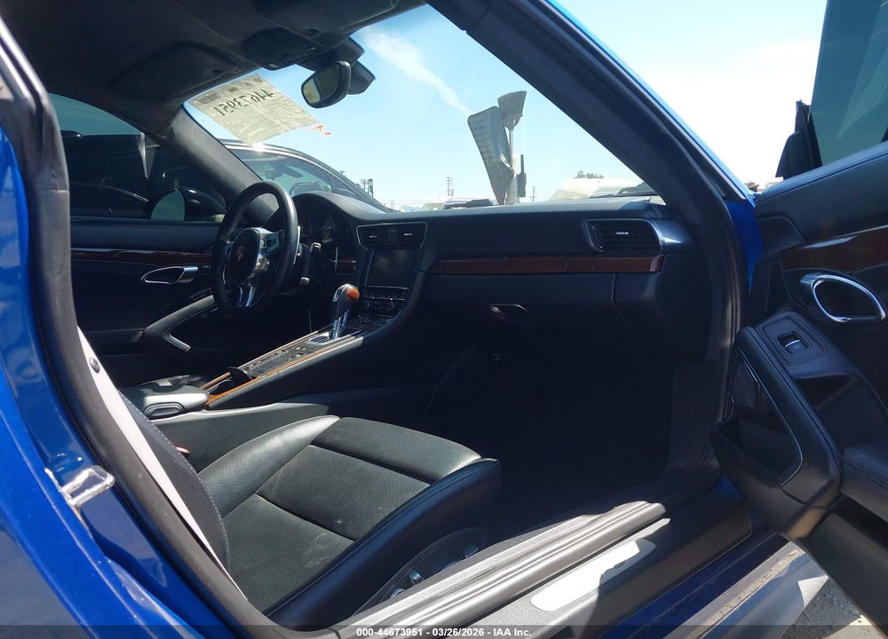 2014 PORSCHE 911 GT3 VIN: WP0AC2A97ES183610