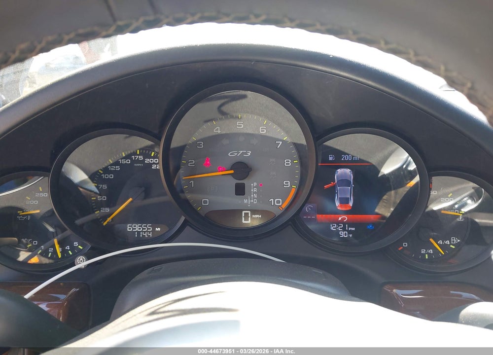 2014 PORSCHE 911 GT3 VIN: WP0AC2A97ES183610