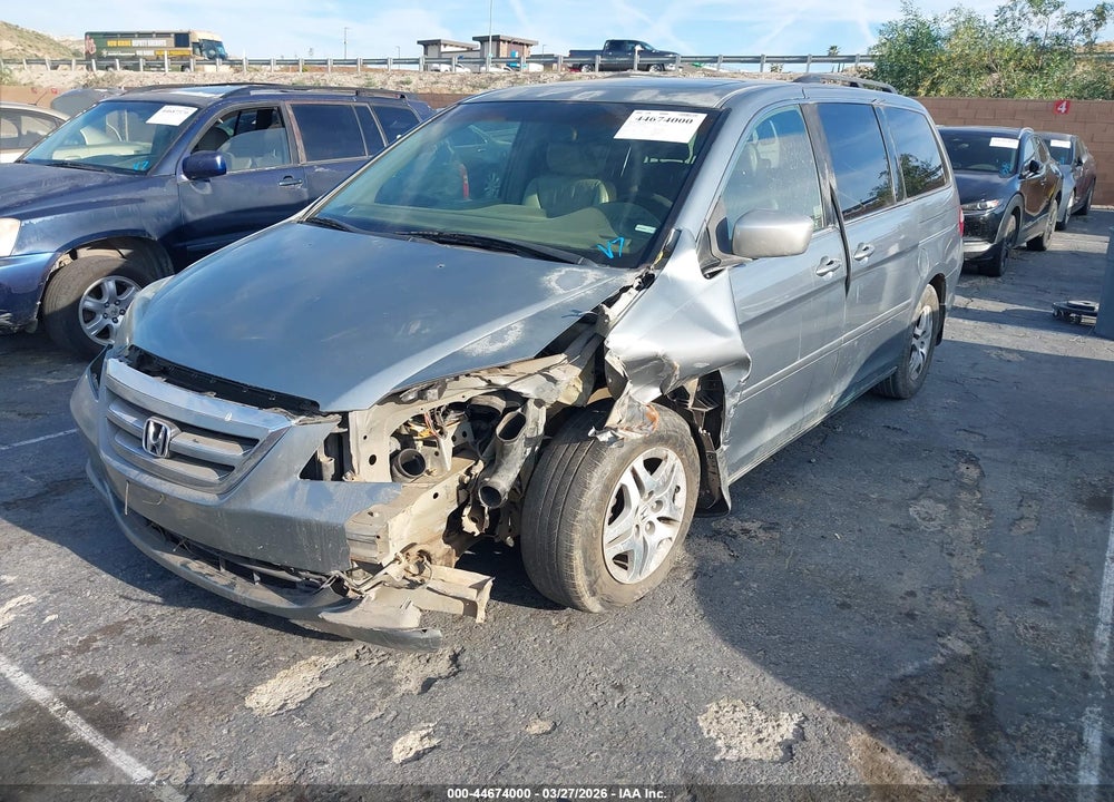 2005 HONDA ODYSSEY EX-L VIN: 5FNRL38715B035205