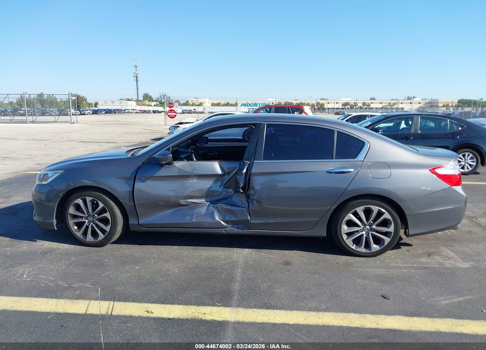 2015 HONDA ACCORD SPORT VIN: 1HGCR2F58FA065507