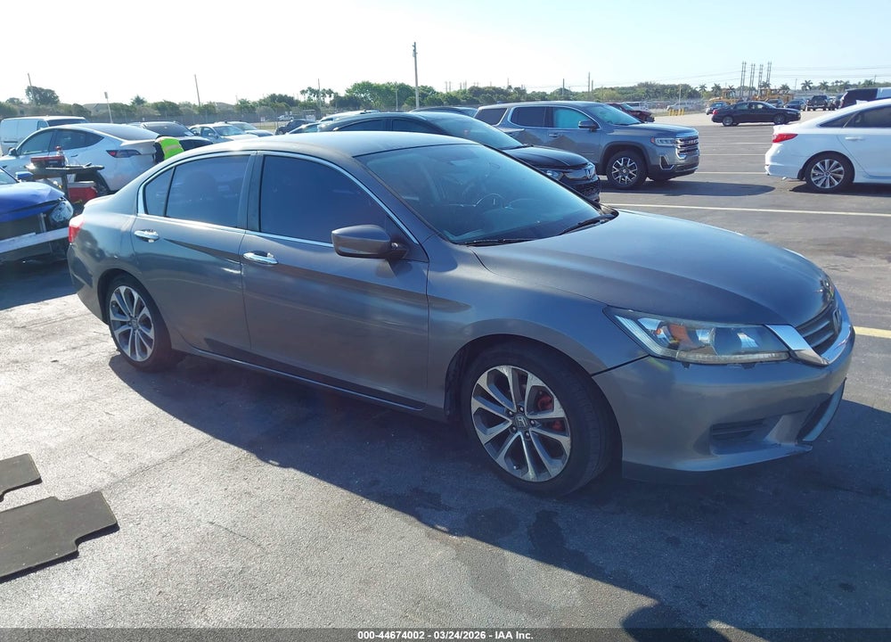 2015 HONDA ACCORD SPORT VIN: 1HGCR2F58FA065507