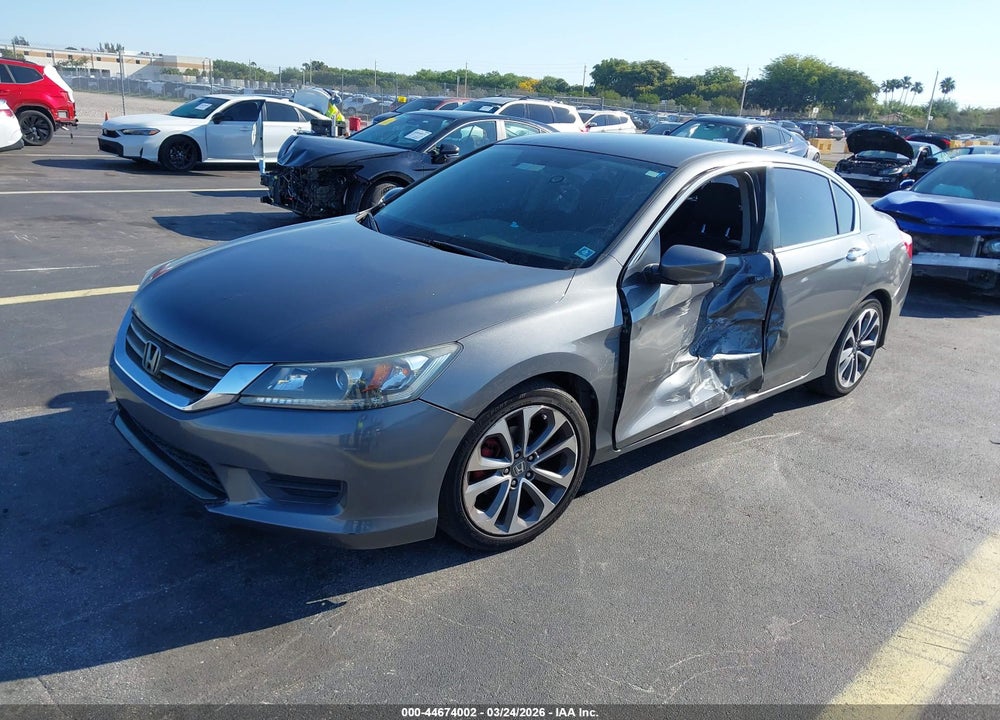 2015 HONDA ACCORD SPORT VIN: 1HGCR2F58FA065507