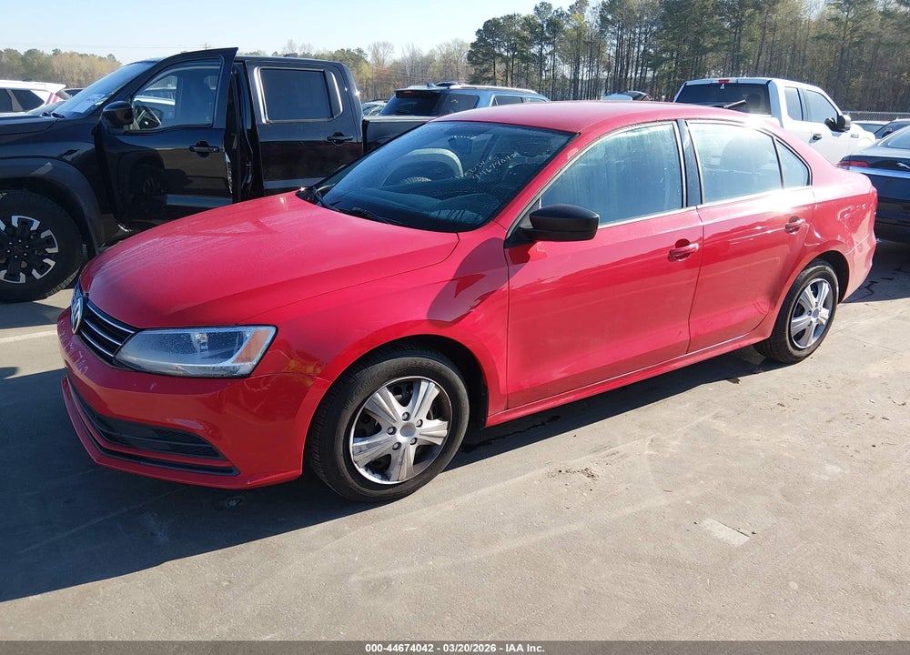 2015 VOLKSWAGEN JETTA 2.0L S VIN: 3VW2K7AJ4FM341519