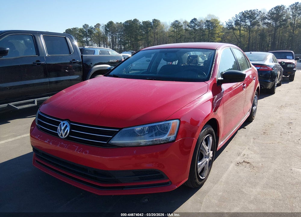2015 VOLKSWAGEN JETTA 2.0L S VIN: 3VW2K7AJ4FM341519