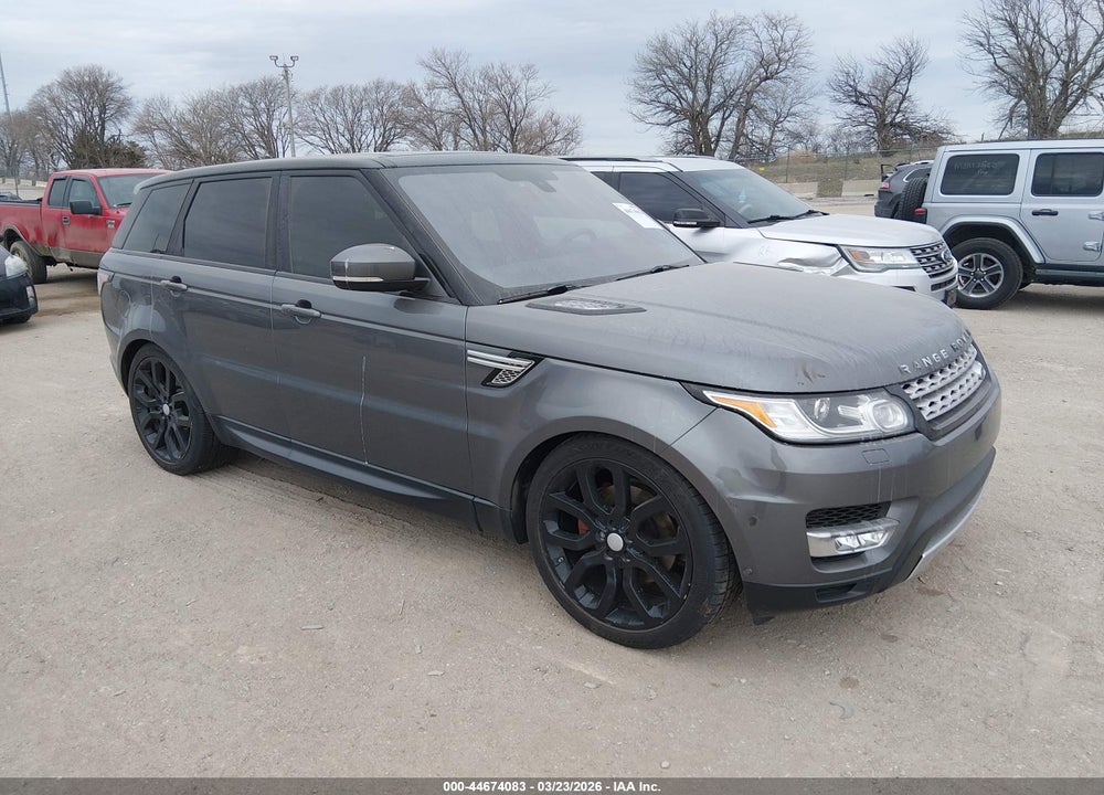 2016 LAND ROVER RANGE ROVER SPORT 3.0L V6 SUPERCHARGED HSE VIN: SALWR2PF3GA593176
