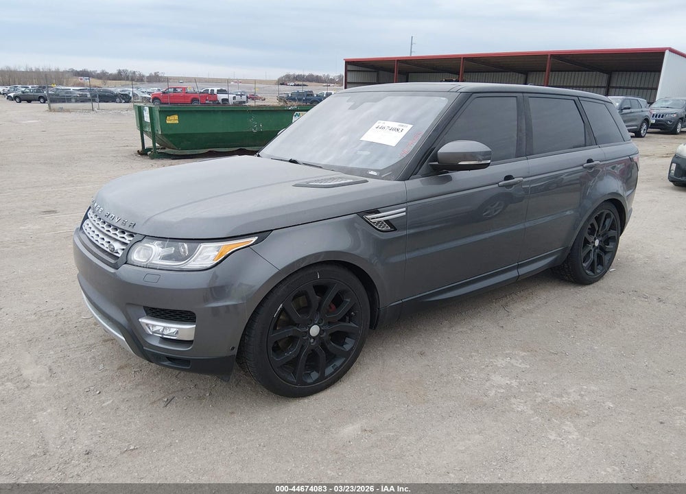 2016 LAND ROVER RANGE ROVER SPORT 3.0L V6 SUPERCHARGED HSE VIN: SALWR2PF3GA593176