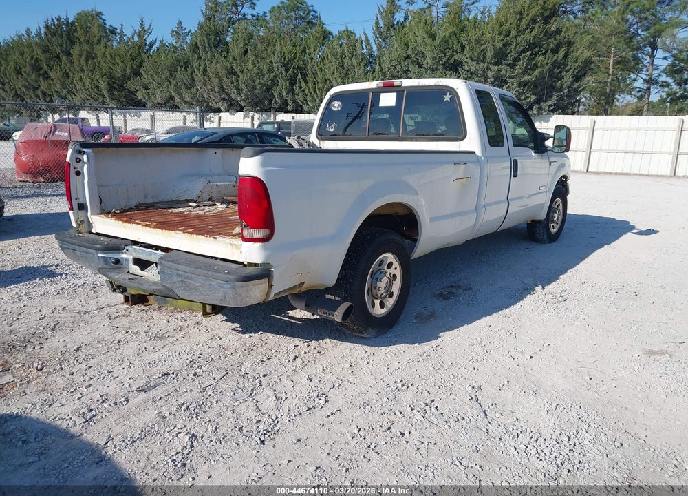 2005 FORD F-250 LARIAT/XL/XLT VIN: 1FTSX20P25EB36024