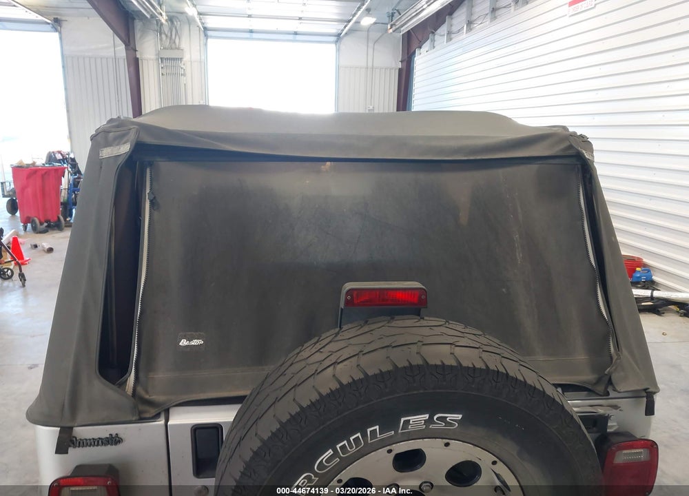 2004 JEEP WRANGLER SE VIN: 1J4FA29134P783756