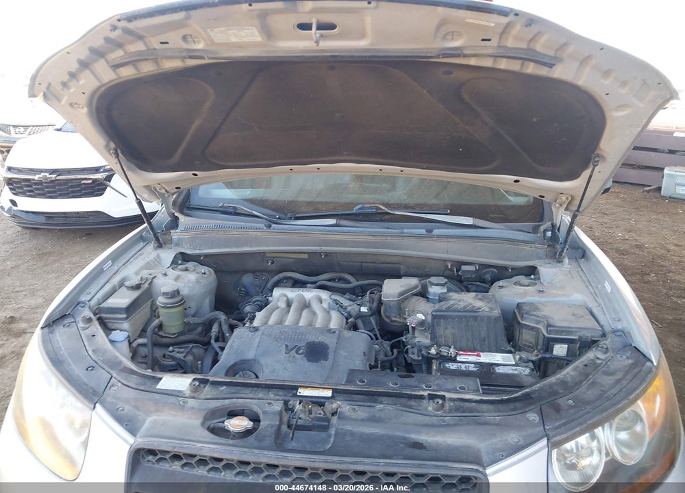 2008 HYUNDAI SANTA FE GLS VIN: 5NMSG13D48H193158