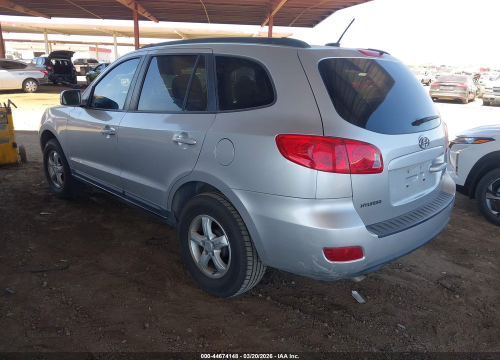 2008 HYUNDAI SANTA FE GLS VIN: 5NMSG13D48H193158