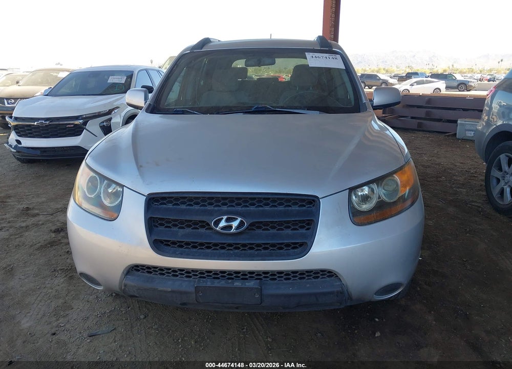 2008 HYUNDAI SANTA FE GLS VIN: 5NMSG13D48H193158