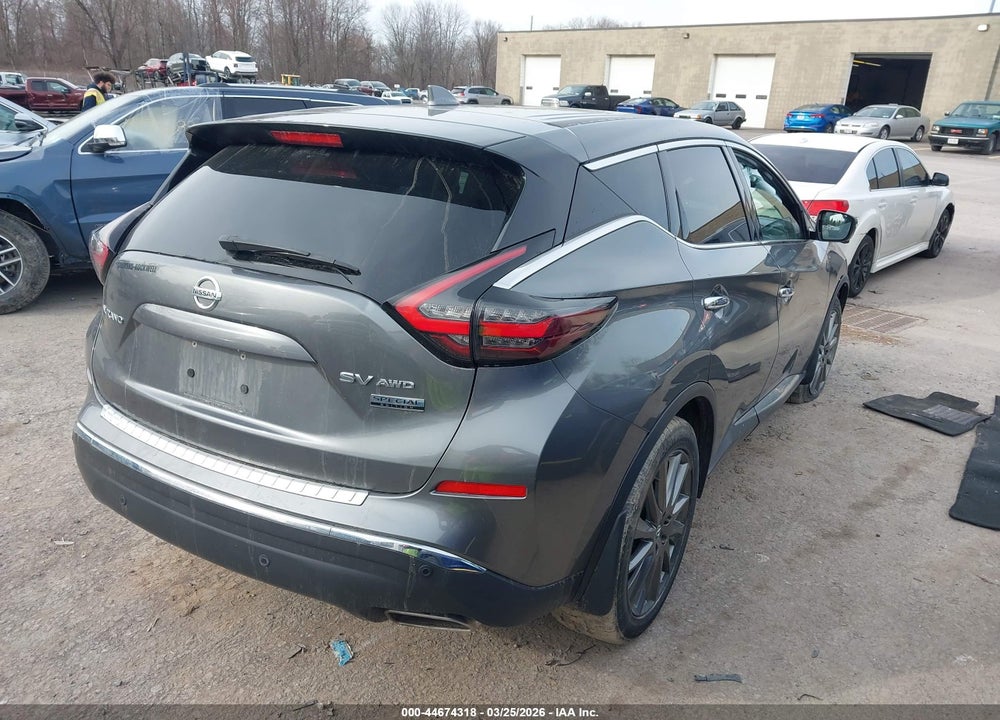 2021 NISSAN MURANO SV VIN: 5N1AZ2BS6MC124911