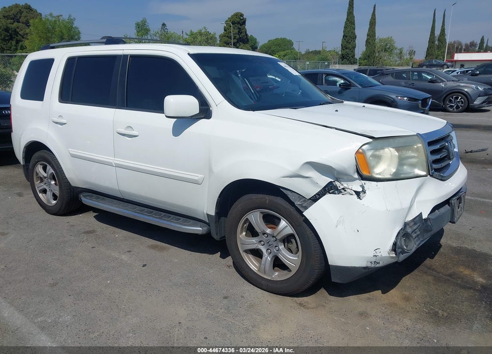 2013 HONDA PILOT EX-L VIN: 5FNYF3H59DB008205