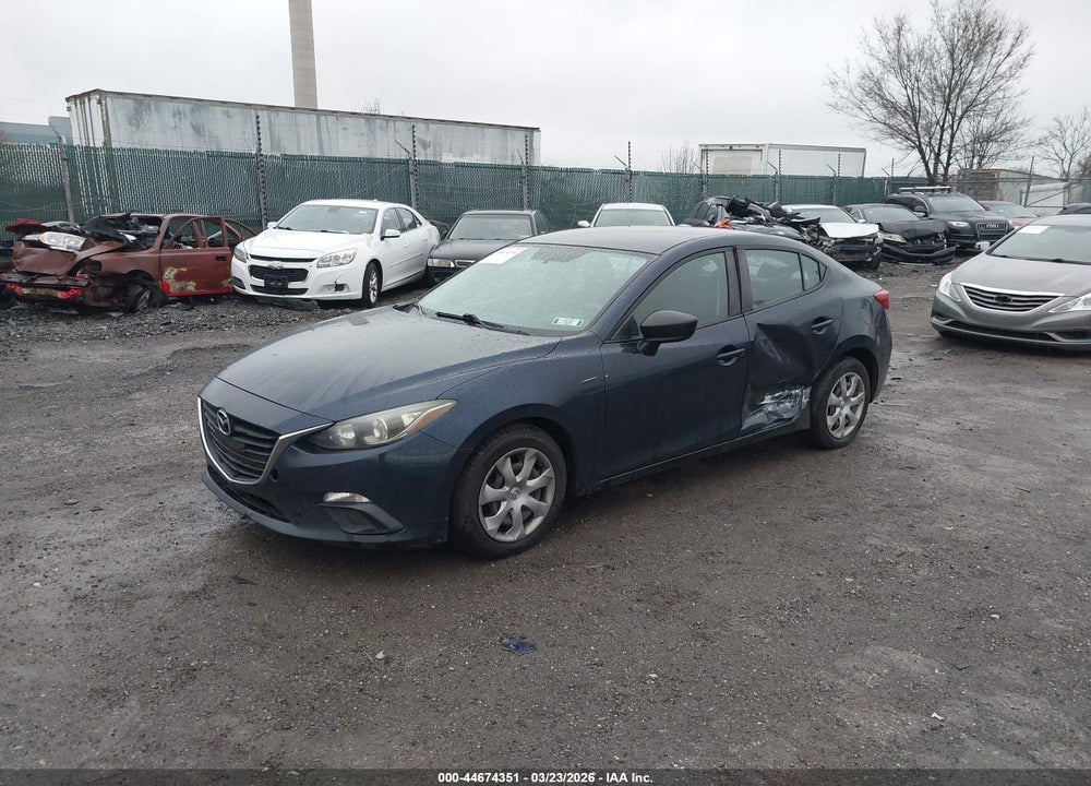 2014 MAZDA 3 I SV VIN: JM1BM1T74E1156801