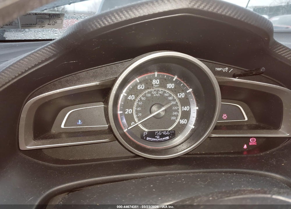 2014 MAZDA 3 I SV VIN: JM1BM1T74E1156801