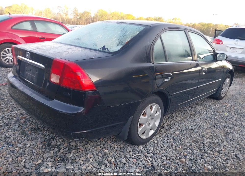 2001 HONDA CIVIC EX VIN: 1HGES26741L012332