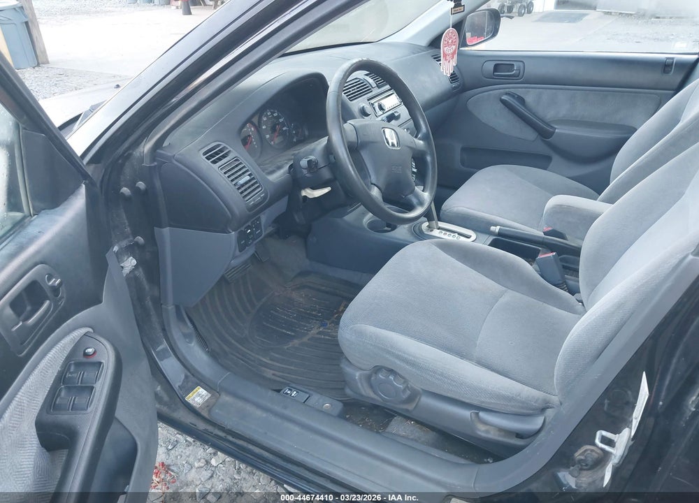 2001 HONDA CIVIC EX VIN: 1HGES26741L012332
